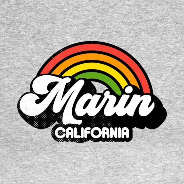 Groovy Rainbow Marin California by rojakdesigns